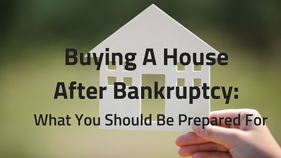 bankruptcy buying a house